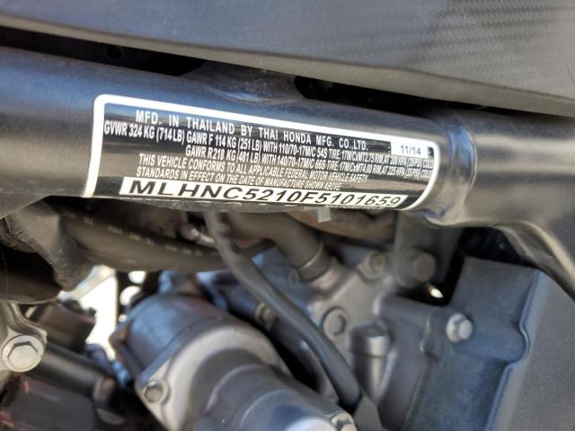 2015 HONDA CB300 F MLHNC5210F5101659