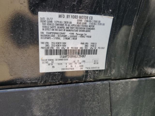 2017 FORD TAURUS LIM - 1FAHP2F89HG129497