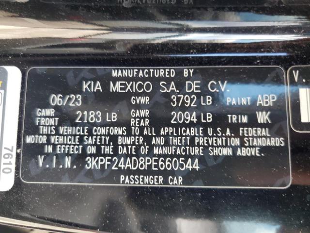 VIN 3KPF24AD8PE660544 2023 KIA Forte, LX no.13