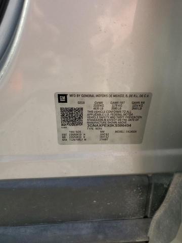 2019 CHEVROLET EQUINOX PR - 3GNAXPEX0KS596454