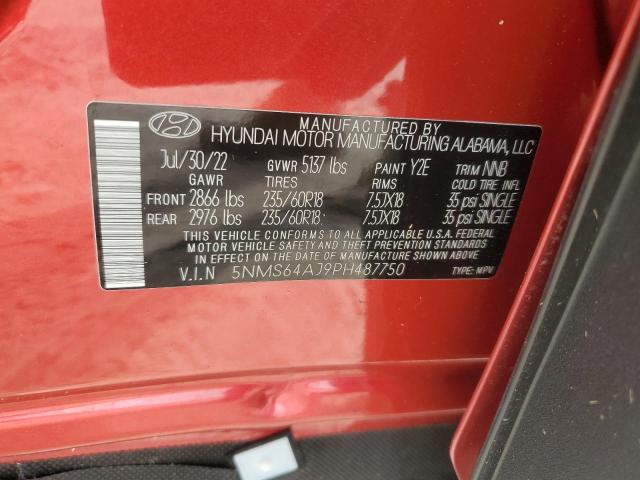 2023 HYUNDAI SANTA FE X - 5NMS64AJ9PH487750
