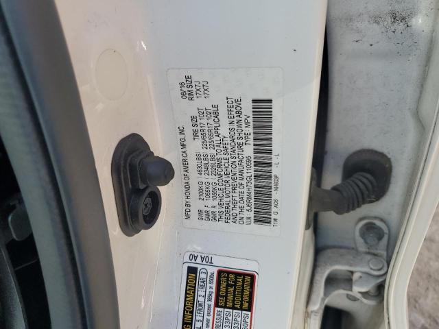 2016 HONDA CR-V EXL - 5J6RM4H73GL110595