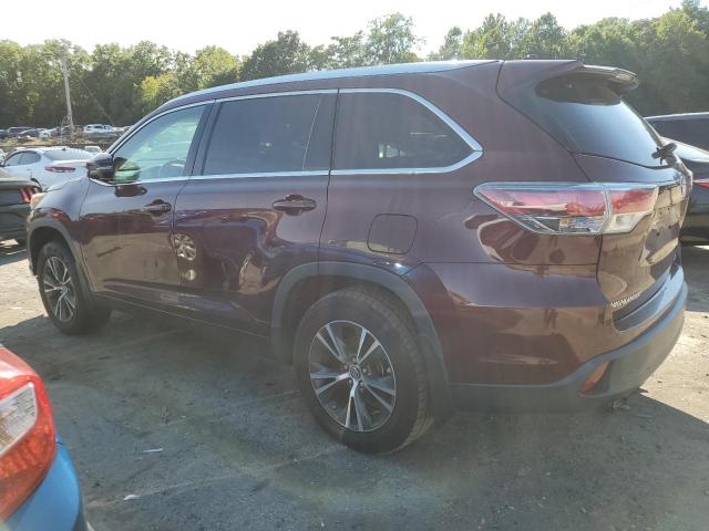 VIN 5TDJKRFH4GS340288 2016 Toyota Highlander, Xle no.2