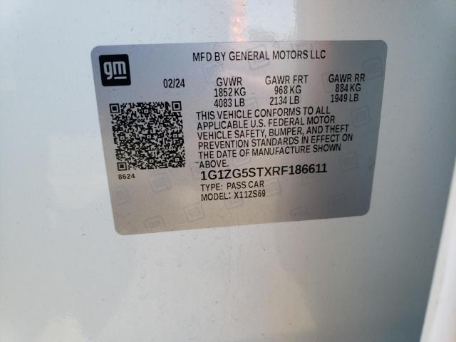 2024 CHEVROLET MALIBU RS - 1G1ZG5STXRF186611