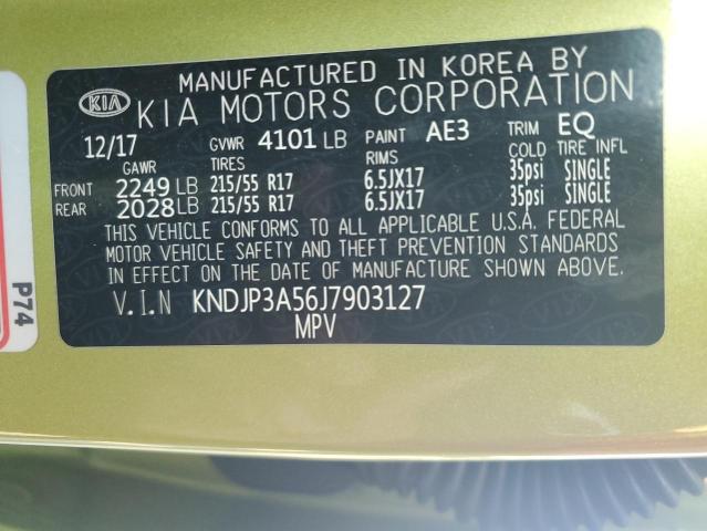 2018 KIA SOUL + - KNDJP3A56J7903127