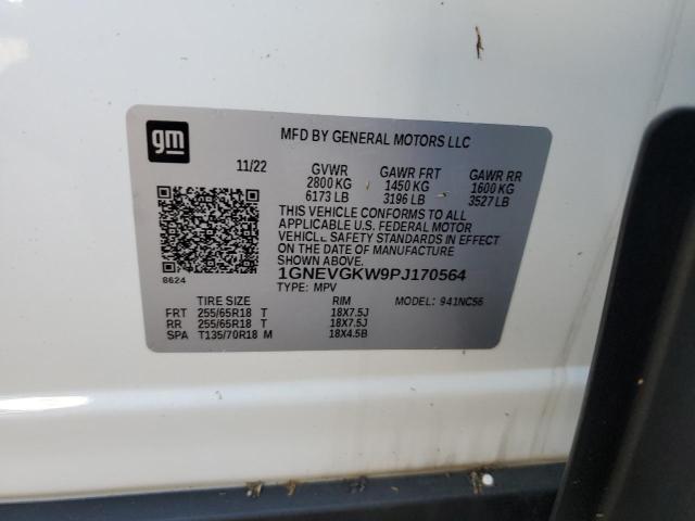 2023 CHEVROLET TRAVERSE L - 1GNEVGKW9PJ170564