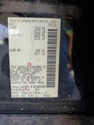 2015 NISSAN ALTIMA 2.5 - 1N4AL3AP8FN330608