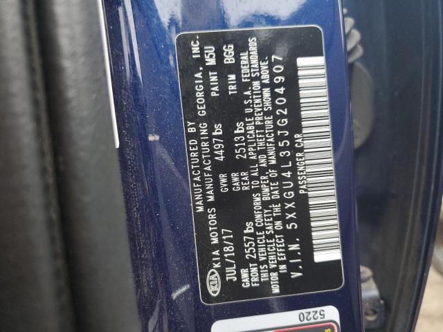 2018 KIA OPTIMA EX - 5XXGU4L35JG204907