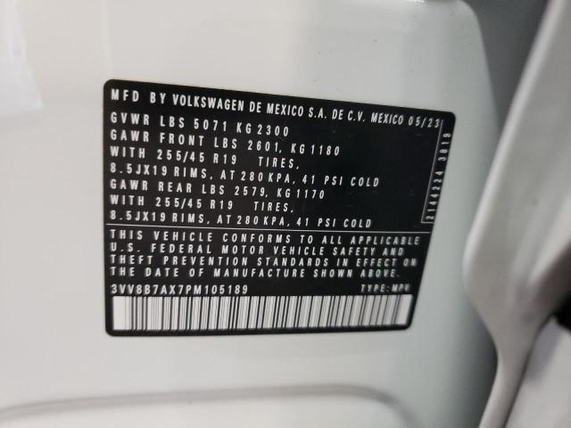 2023 VOLKSWAGEN TIGUAN SE - 3VV8B7AX7PM105189