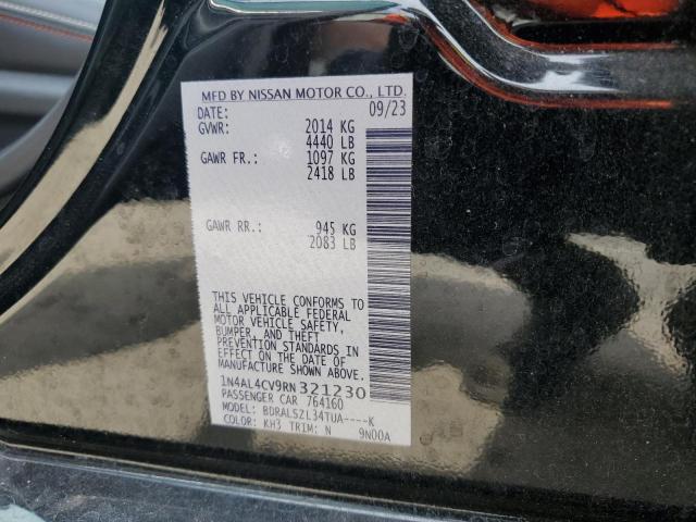 2024 NISSAN ALTIMA SR - 1N4AL4CV9RN321230