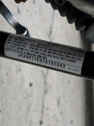 2007 YAMAHA XVS1100 JYAVP11E27A101543