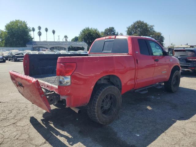 TOYOTA TUNDRA DOU 2007 red crew pic gas 5TBRV541X7S452062 photo #4