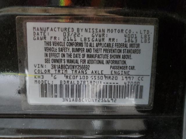 2022 NISSAN SENTRA SV - 3N1AB8CV0NY256692