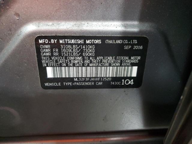2017 MITSUBISHI MIRAGE G4 - ML32F3FJ4HHF12520