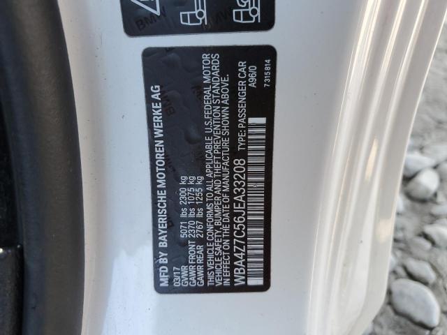 2018 BMW 440XI WBA4Z7C56JEA33208