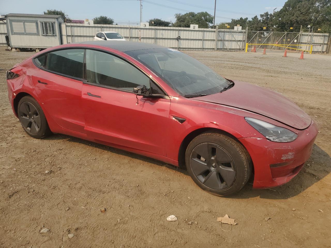 Lot #2989383623 2023 TESLA MODEL 3