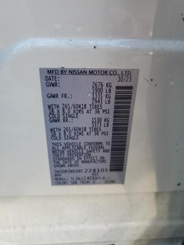 2024 NISSAN PATHFINDER - 5N1DR3BD1RC228105