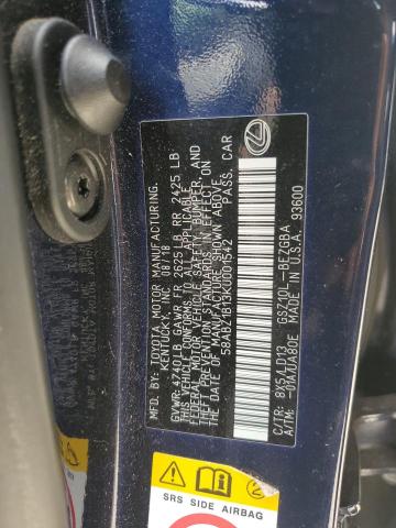 2019 LEXUS ES 350 - 58ABZ1B13KU001542
