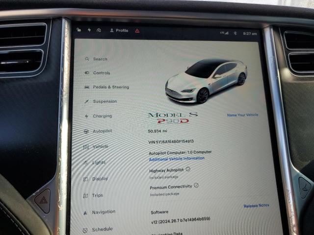 2016 TESLA MODEL S - 5YJSA1E48GF154913