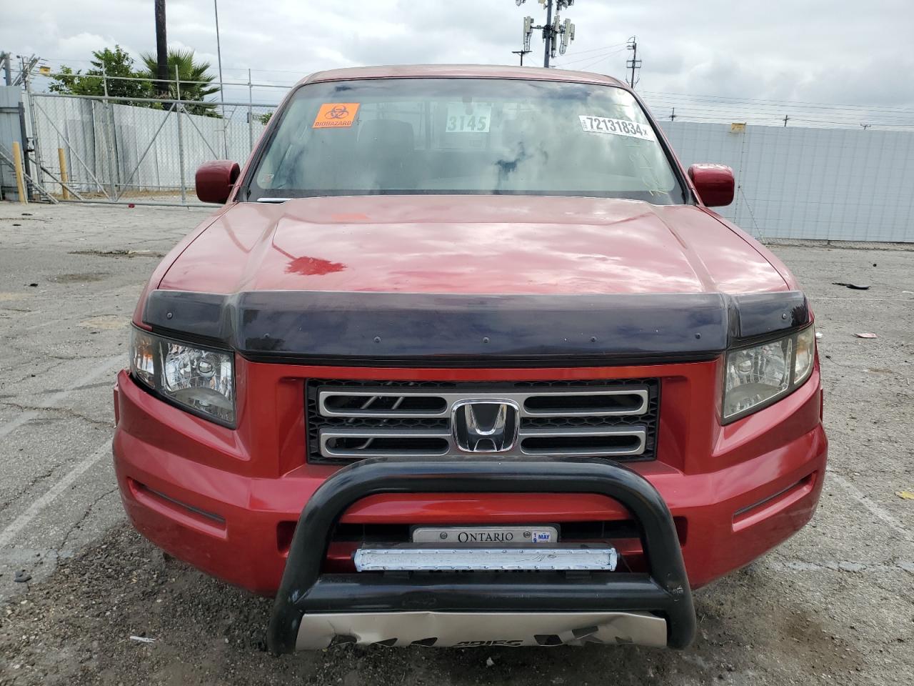 Lot #3026166259 2008 HONDA RIDGELINE