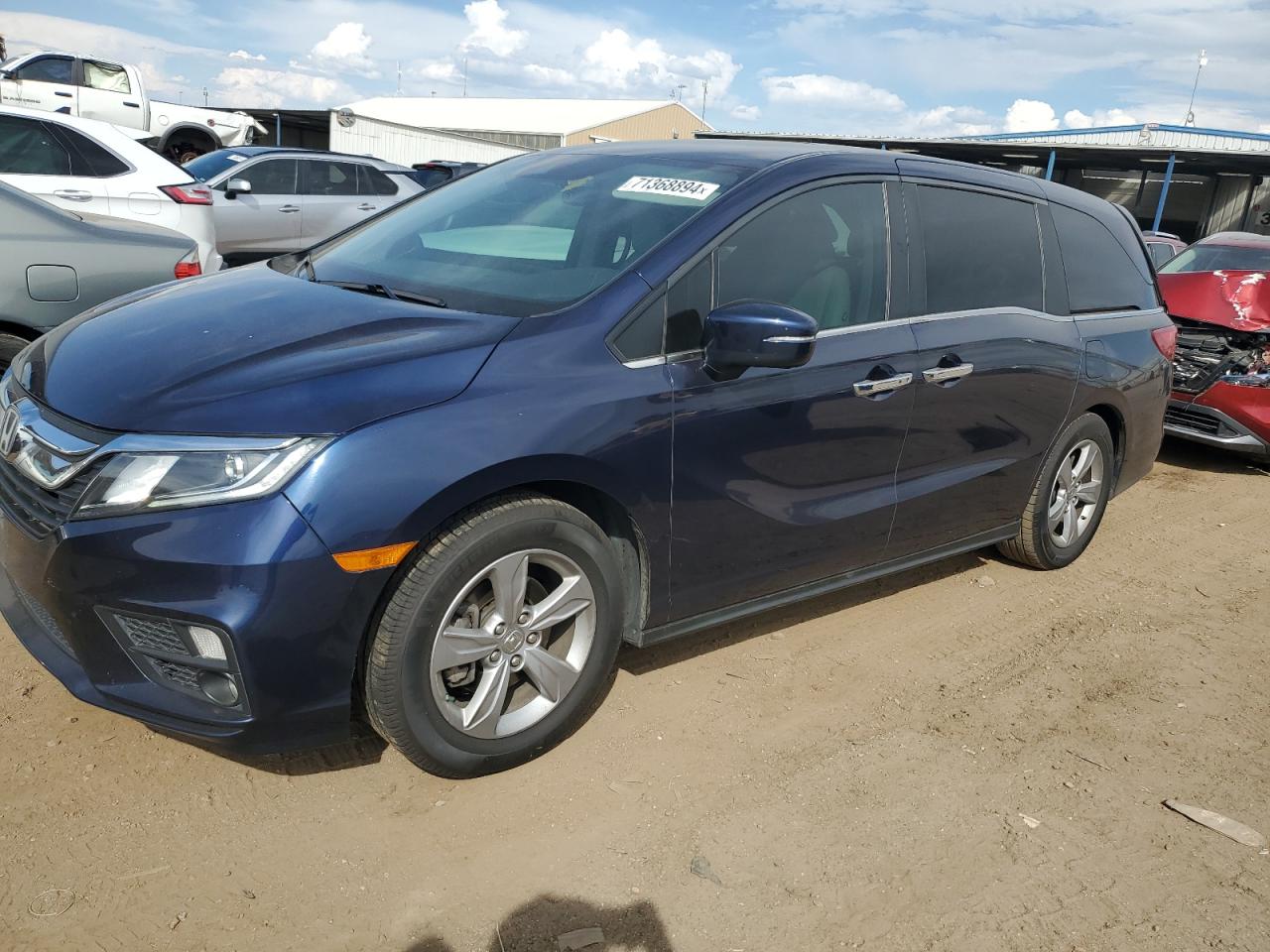 Lot #2921729506 2020 HONDA ODYSSEY EX