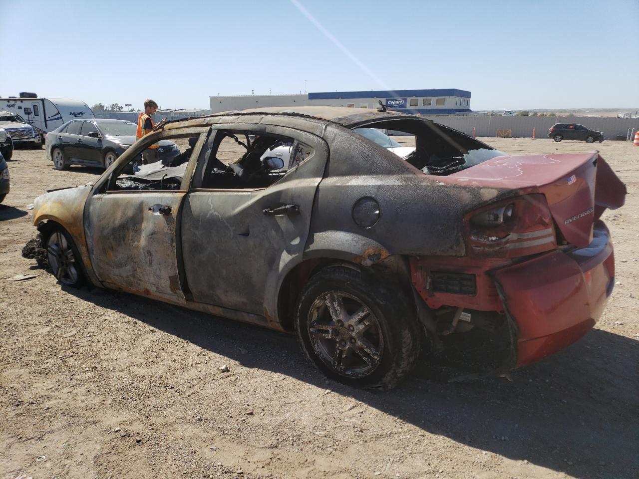 Lot #2895396386 2008 DODGE AVENGER SX