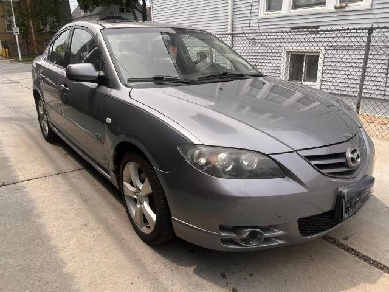 MAZDA 3 S 2006 gray sedan 4d gas JM1BK323861512510 photo #1