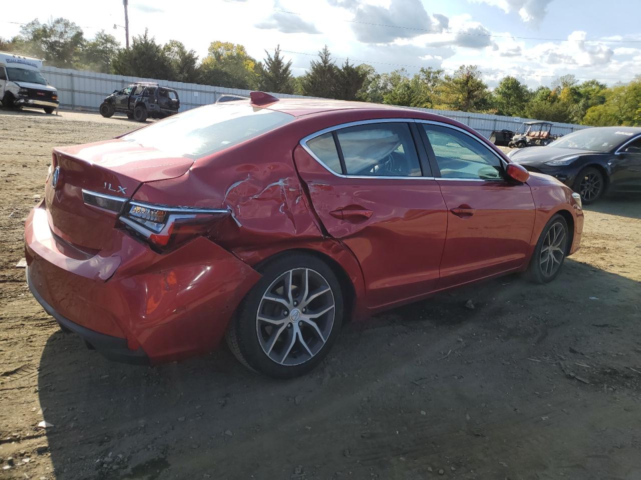 Lot #2960171077 2021 ACURA ILX PREMIU