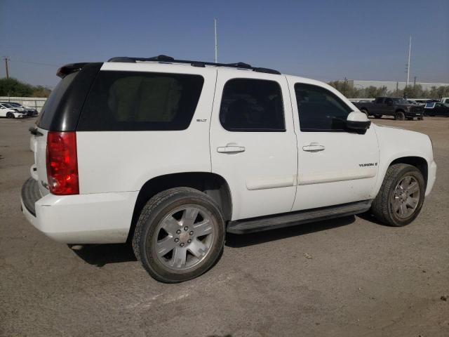 GMC YUKON 2007 white 4dr spor flexible fuel 1GKFK13067J401566 photo #4