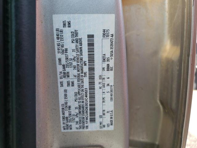 VIN 1FMCU9G93EUC46823 2014 Ford Escape, SE no.14