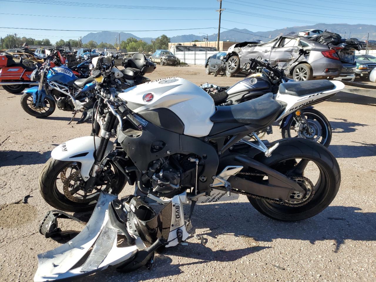 Lot #2924141082 2008 HONDA CBR1000 RR