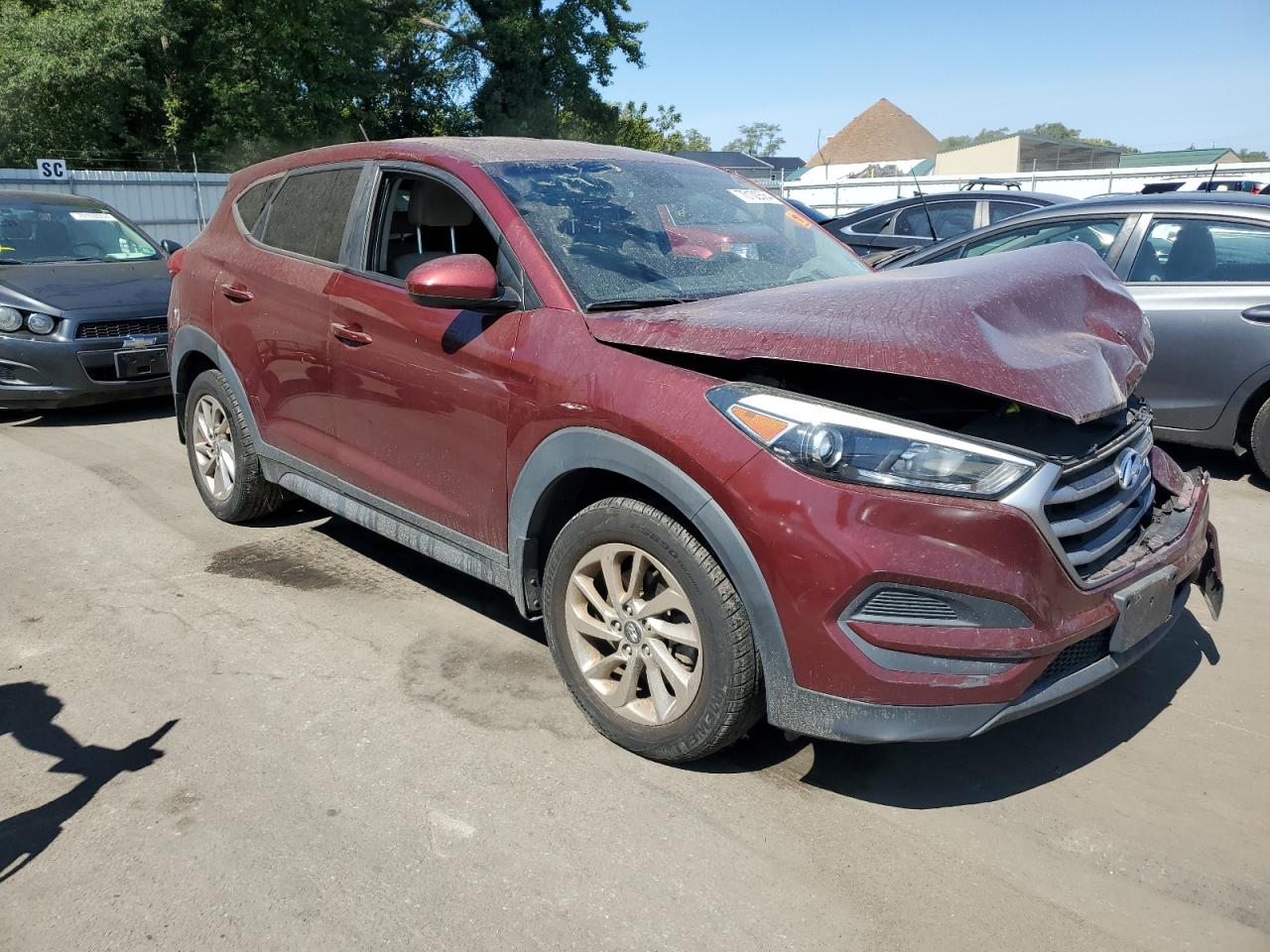 Lot #2938070009 2018 HYUNDAI TUCSON SE