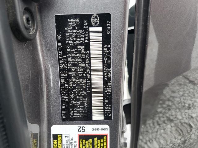 2021 TOYOTA CAMRY SE - 4T1G11AK2MU585255