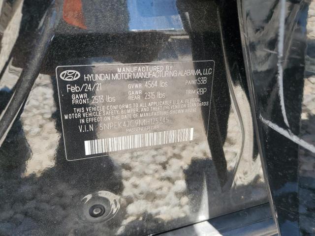 2021 HYUNDAI SONATA N L - 5NPEK4JC9MH125345