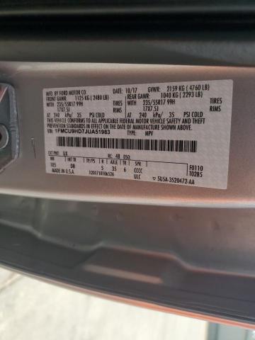 2018 FORD ESCAPE SEL - 1FMCU9HD7JUA51983