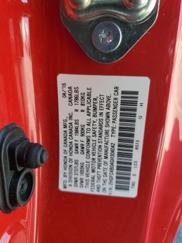 2016 HONDA CIVIC LX - 2HGFC4B04GH304042