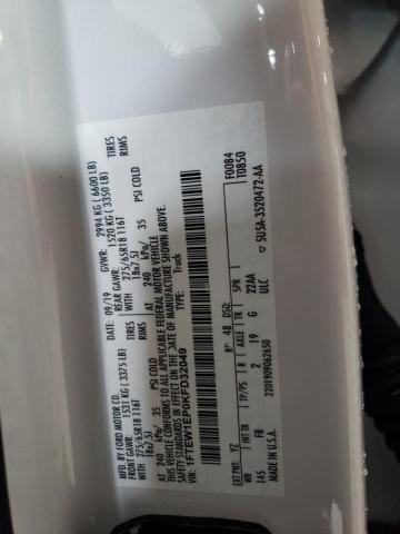 2019 FORD F150 SUPER - 1FTEW1EP0KFD32049
