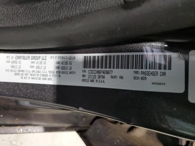 2015 CHRYSLER 200 LIMITE - 1C3CCCAB6FN638677