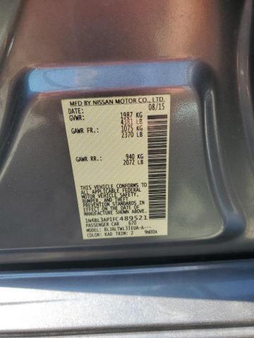 VIN 1N4BL3AP1FC489521 2015 Nissan Altima, 3.5S no.12