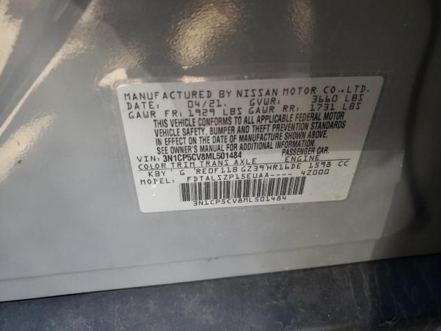 2021 NISSAN KICKS SV - 3N1CP5CV8ML501484
