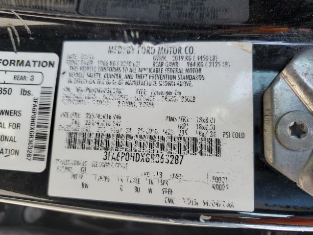 2016 FORD FUSION SE - 3FA6P0HDXGR363287