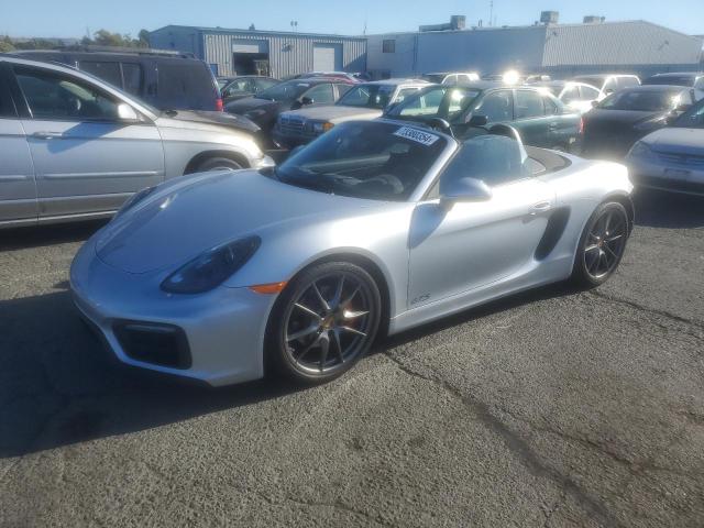 PORSCHE BOXSTER S 2016 silver  gas WP0CB2A86GS140284 photo #1