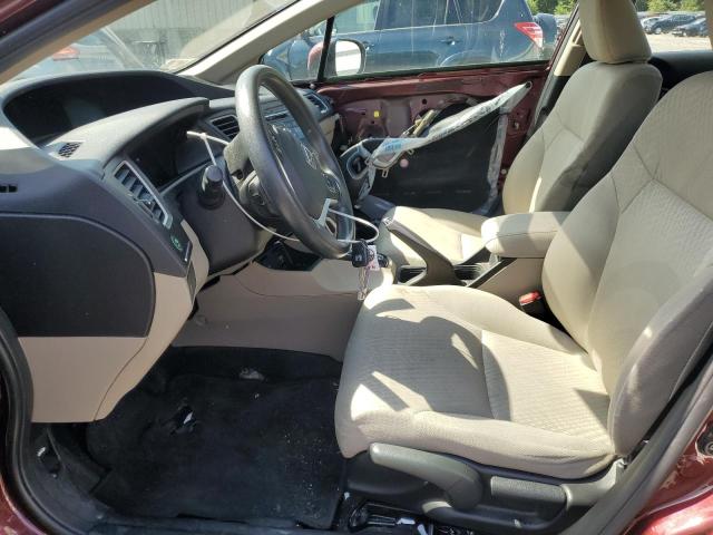 2015 HONDA CIVIC LX - 19XFB2F5XFE250543