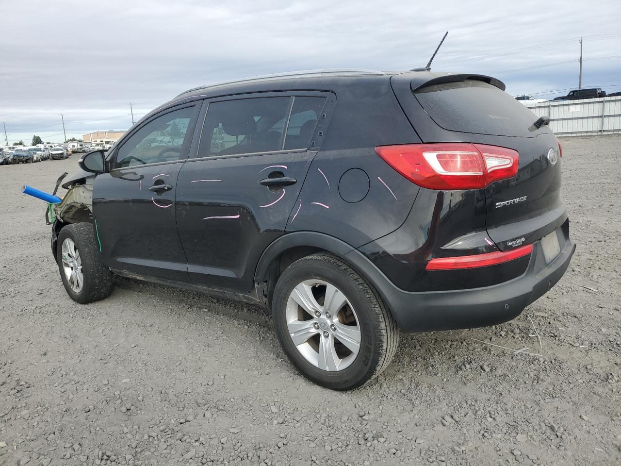 KIA SPORTAGE L 2011 charcoal  gas KNDPB3A20B7019572 photo #3