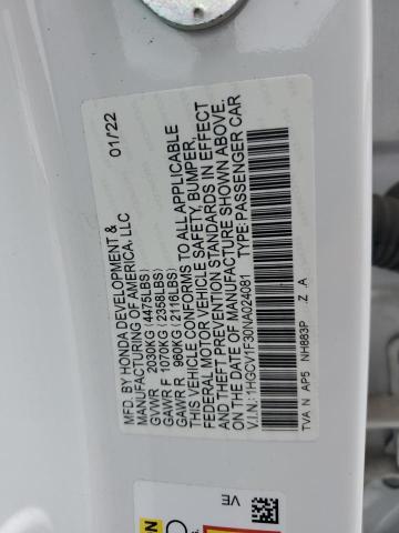 2022 HONDA ACCORD SPO - 1HGCV1F30NA024081