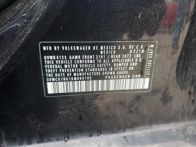 2019 VOLKSWAGEN JETTA S - 3VWC57BU1KM069705