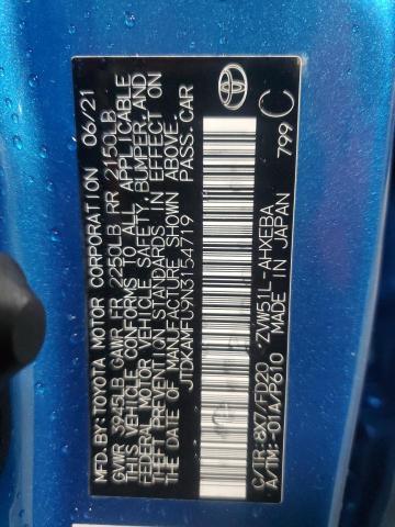 2022 TOYOTA PRIUS NIGH - JTDKAMFU9N3154719