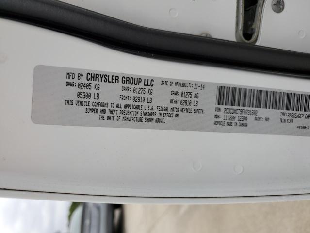 2015 DODGE CHARGER R/ - 2C3CDXCT9FH731602