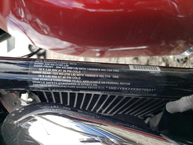 2019 HARLEY-DAVIDSON FLHCS - 1HD1YBK2XKB070831
