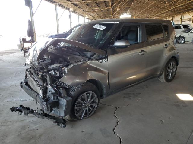 KIA SOUL + 2019 gray  gas KNDJP3A50K7655488 photo #1